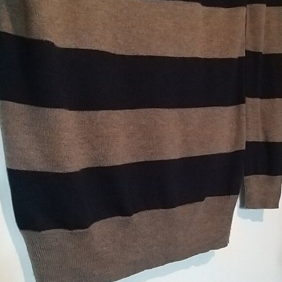 Esprit striped draped neck sweater SZ XS - Picture 5 of 9
